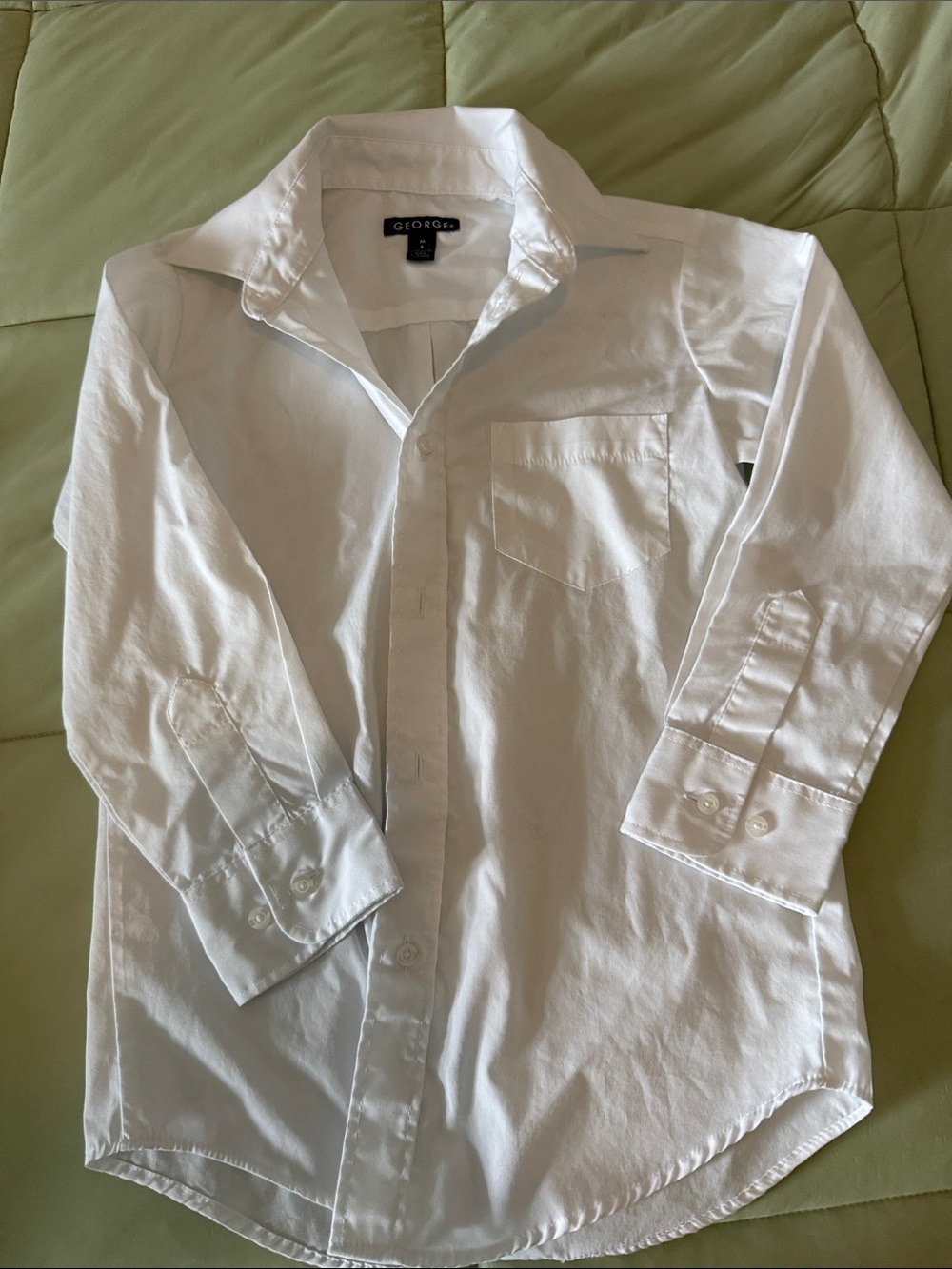 George White Men’s Long-Sleeve Button-Up Shirt